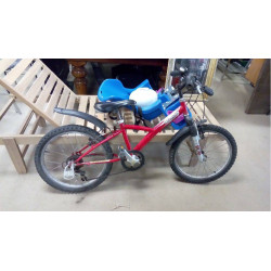 VTT ENFANT DECATHLON ROUGE...