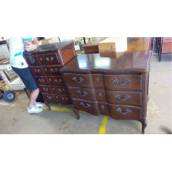 COMMODE MERISIER FONCÉ