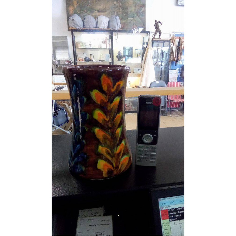 VASE VALLAURIS CÉRAMIQUE RICARD PAR GUÉRIN