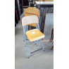 LOT DE 4 TABOURETS PLIANTS