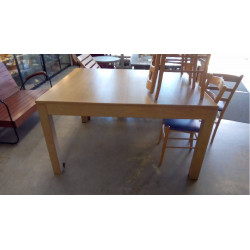 TABLE CHÊNE CLAIR 1 ALLONGE...