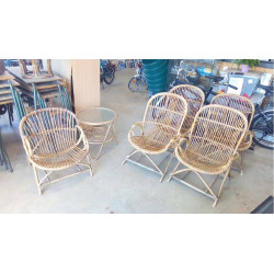 FAUTEUIL ROTIN L\'UNITÉ