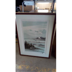 LITHOGRAPHIE MARINE TIRAGE...
