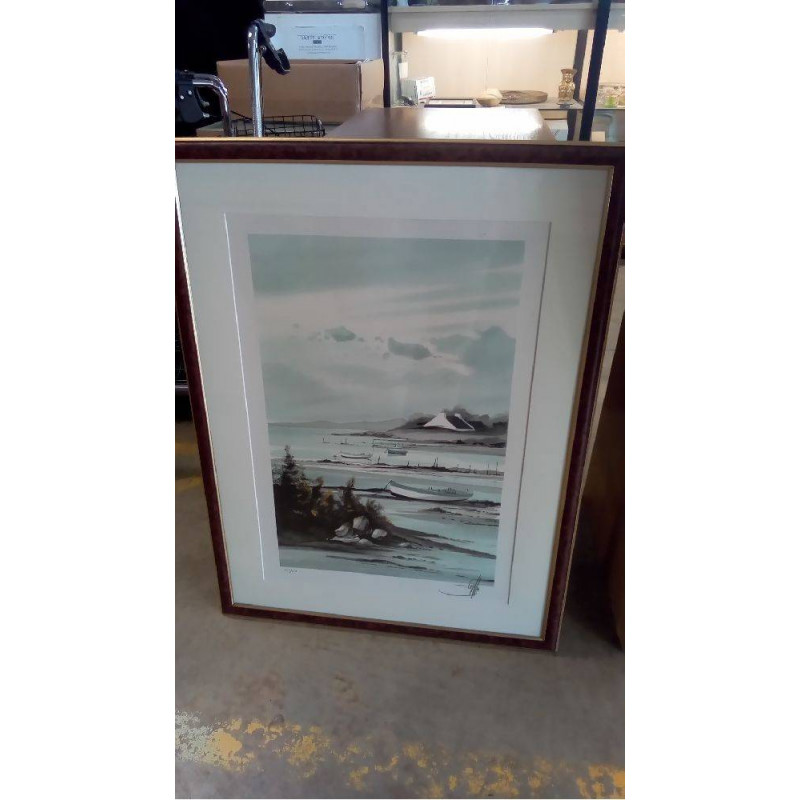 LITHOGRAPHIE MARINE TIRAGE LIMITÉ