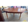 TABLE OVALE MERISIER 2 ALLONGES