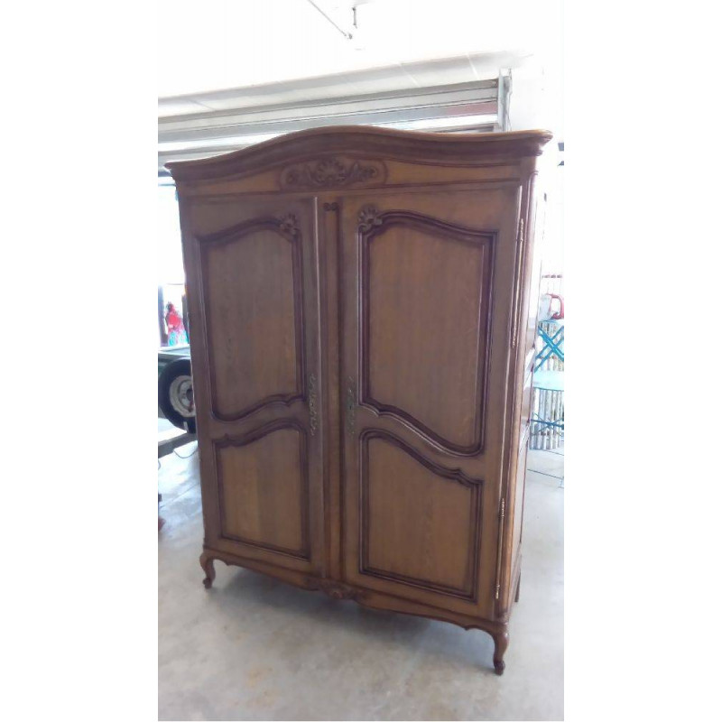 ARMOIRE LINGERE CHÊNE MOYEN 2P