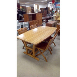 TABLE STYLE NAUTIQUE AVEC 2...