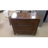 COMMODE CHÊNE 3 TIROIRS