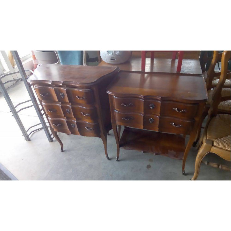 PETITE COMMODE MERISIER 2 OU 3 TIROIRS