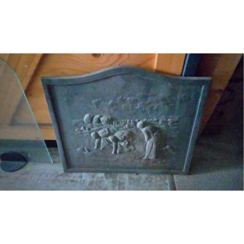 PLAQUE DE CHEMINÉE