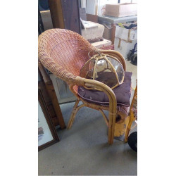 FAUTEUIL ROTIN