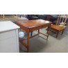 BUREAU STYLE MERISIER 2 TIROIRS 