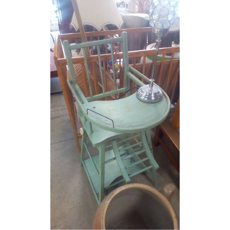 CHAISE BÉBÉ VERTE