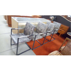 LOT DE 4 FAUTEUILS SIMILI...