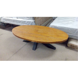 TABLE BASSE OVALE