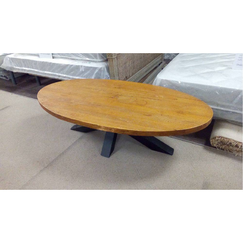 TABLE BASSE OVALE