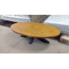 TABLE BASSE OVALE