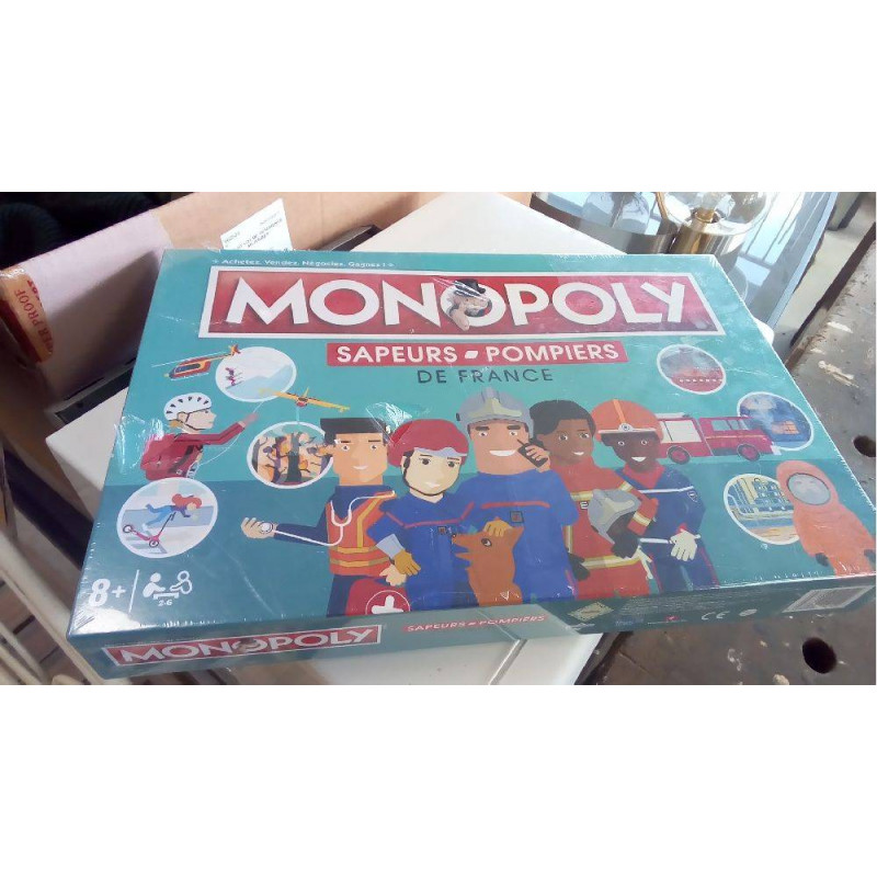 MONOPOLY POMPIERS NEUF