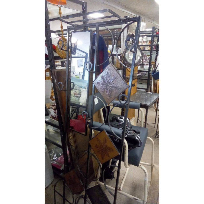 VESTIAIRE FER FORGÉ