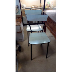 PAIRE DE CHAISES FORMICA