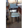 PAIRE DE CHAISES FORMICA