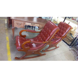 PAIRE DE ROCKING CHAIRS...