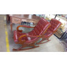 PAIRE DE ROCKING CHAIRS CHESTERFIELD